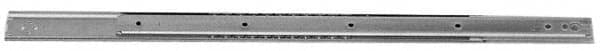 Sugatsune - 22" Slide Length, 16.72" Travel Length, Stainless Steel Ball Bearing Slide SSR-5 - 1/2" Wide, 2-3/4" High, 207 Lb Capacity at Full Extension, Satin Finish - A1 Tooling