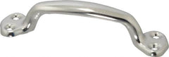 Made in USA - 8-5/16" Long x 1-1/16" Wide, Steel Heavy Duty Door Pull - Stainless Coated - A1 Tooling