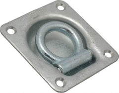 Value Collection - Zinc Finish Trap Door Ring - 1" High x 3-3/4" Wide - A1 Tooling