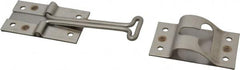 Made in USA - 5-1/2" Long Stainless Door Holder - 4" Stem Length - A1 Tooling