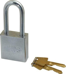 American Lock - 2" Shackle Clearance, Keyed Different A5201 Padlock - 5/16" Shackle Diam, Steel - A1 Tooling