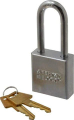 American Lock - 2" Shackle Clearance, Keyed Alike A5201 Padlock - 5/16" Shackle Diam, Steel - A1 Tooling