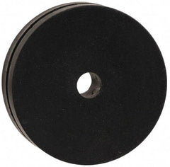 Made in USA - 1-1/2" OD, 7/16" Thick Flexible Grommet - Rubber, 1-1/4" Slot Diam x 1/16" Slot Width - A1 Tooling