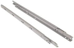 Knape & Vogt - 600mm Slide Length, 450mm Travel Length, Steel Epoxy-Coated Drawer Slide - White Epoxy Finish - A1 Tooling