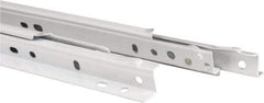 Knape & Vogt - 650mm Slide Length, 487mm Travel Length, Steel Epoxy-Coated Drawer Slide - White Epoxy Finish - A1 Tooling