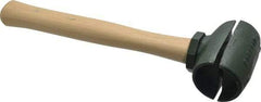 Garland - 2-1/2 Lb Head 1-3/4" Face Malleable Iron Split Head Hammer without Faces - Wood Handle - A1 Tooling