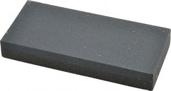 Norton - 4" Long x 1-3/4" Wide x 5/8" Thick, Silicon Carbide Sharpening Stone - Rectangle, Coarse, Fine Grade - A1 Tooling