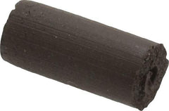 Cratex - 1/4" Max Diam x 1/2" Long, Cylinder, Rubberized Point - Medium Grade, Silicon Carbide, 1/16" Arbor Hole, Unmounted - A1 Tooling