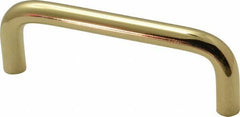 Value Collection - Pulls - Bright Brass Finish, Brass, 3" Center to Center - A1 Tooling