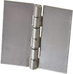 Made in USA - 1-1/2" Wide x 0.035" Thick, Blank Butt Hinge - Stainless Steel, Polished Finish - A1 Tooling