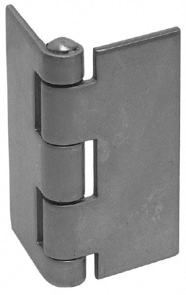 Made in USA - 1-1/2" Wide x 0.05" Thick, Blank Butt Hinge - Steel, Plain Finish - A1 Tooling