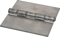 Made in USA - 4" Wide x 1/8" Thick, Blank Butt Hinge - Aluminum, Plain Finish - A1 Tooling