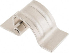 Made in USA - 1-1/4" Wide x 0.09" Thick, Concealed Hinge - Aluminum, Plain Finish - A1 Tooling