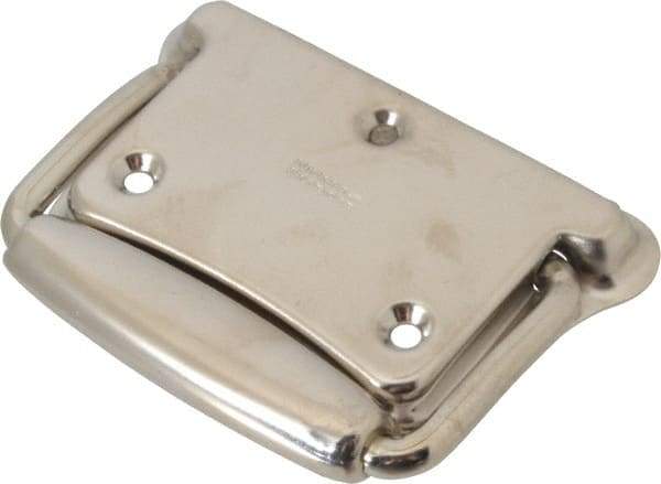 Value Collection - Steel Formed Grip Chest Handle with Return Springs - 5" Wide x 3.64" High, Chrome Plated - A1 Tooling