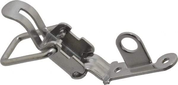 Value Collection - 2.56" Long x 0.92" Wide, Padlockable Latch - Stainless Steel, with Stainless Steel Finish - A1 Tooling