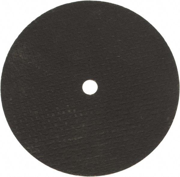 Norton - 6" 36 Grit Aluminum Oxide Cutoff Wheel - 1/16" Thick, 1/2" Arbor, 10,190 Max RPM, Use with Stationary Grinders - A1 Tooling