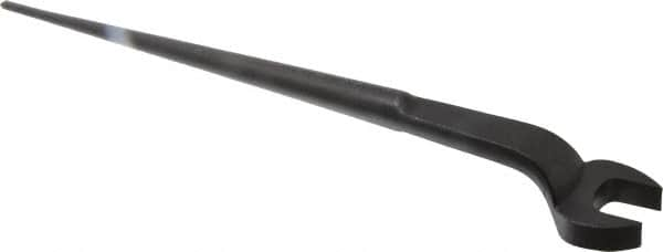 Proto - 1-1/8" Standard Spud Handle Open End Wrench - 17-1/4" OAL, Single End, Black Finish - A1 Tooling