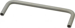 Electro Hardware - Round Handle - Clear Finish, Aluminum, 4" Center to Center - A1 Tooling