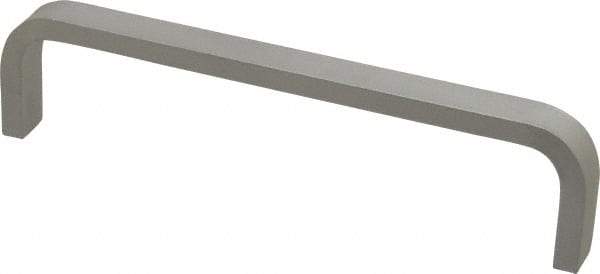 Electro Hardware - 1-1/2" High Rectangular Handle - Plain, Aluminum, 6" Center to Center - A1 Tooling