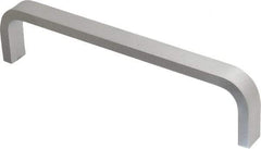 Electro Hardware - 1-1/2" High Rectangular Handle - Clear Finish, Aluminum, 6" Center to Center - A1 Tooling