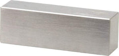 Mitutoyo - 0.45" Rectangular Steel Gage Block - Accuracy Grade 0, Includes Certificate of Inspection - A1 Tooling