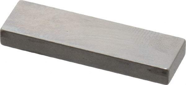 Mitutoyo - 0.139" Rectangular Steel Gage Block - Accuracy Grade 0, Includes Certificate of Inspection - A1 Tooling