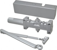 Norton Door Closers - Push & Pull Side Mount, Multi Size Closer Power Operated Damper - Aluminum Finish - A1 Tooling