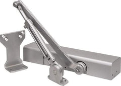 Norton Door Closers - Push & Pull Side Mount, Multi Size Closer Power Operated Damper - Aluminum Finish - A1 Tooling