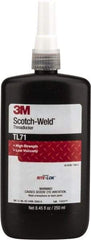 3M - 250 mL, Red, High Strength Liquid Threadlocker - Series TL71, 24 hr Full Cure Time, Hand Tool, Heat Removal - A1 Tooling