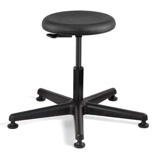 Bevco - Swivel & Adjustable Stools Type: Adjustable Backless Stool Base Type: Nylon - A1 Tooling