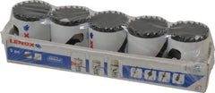 Lenox - 1-1/2" Diam, 1-1/2" Cutting Depth, Hole Saw - Bi-Metal Saw, Toothed Edge - A1 Tooling