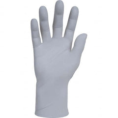 KleenGuard - Size S, 3-1/2 mil, Industrial Grade, Powder Free Nitrile Disposable Gloves - Exact Industrial Supply