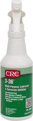 CRC - 16 oz Trigger Spray Bottle Nondrying Film Penetrant/Lubricant - Blue/Green & Clear, -50°F to 250°F, Food Grade - A1 Tooling