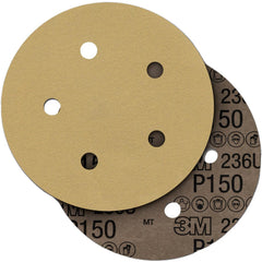 Hook & Loop Discs; Disc Diameter (Decimal Inch): 5 in; Grade: Fine; Grit: 220; Abrasive Type: Coated; Abrasive Material: Aluminum Oxide; Maximum Rpm: 12000.000; Backing Weight: C; Grit: 220; Grit: 220