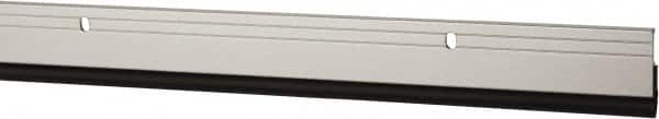 Pemko - 72" Long x 1-1/4" Wide, Head & Jamb Weatherstripping - Clear Anodized Aluminum Finish - A1 Tooling