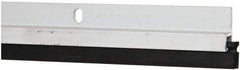 Pemko - 36" Long x 1-1/16" Wide, Heavy-Duty Head & Jamb Weatherstripping - Clear Anodized Aluminum Finish - A1 Tooling