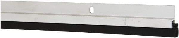 Pemko - 48" Long x 1-1/16" Wide, Heavy-Duty Head & Jamb Weatherstripping - Clear Anodized Aluminum Finish - A1 Tooling