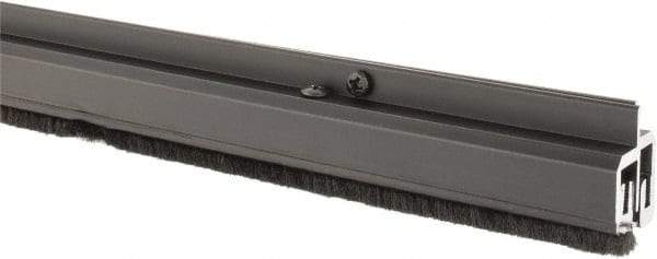 Pemko - 84" Long x 1-1/4" Wide, Adjustble Double Door Split Astragal Weatherstripping - Dark Bronze Anod. Aluminum Finish - A1 Tooling