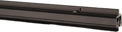 Pemko - 96" Long x 1-1/4" Wide, Adjustble Double Door Split Astragal Weatherstripping - Dark Bronze Anod. Aluminum Finish - A1 Tooling