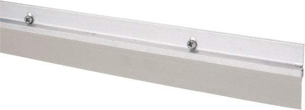 Pemko - Door Bottom Sweep - Vinyl, 1-7/8" High, Mill Finish Aluminum Coated - A1 Tooling