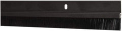 Pemko - Door Bottom Sweep - Nylon Brush, 1-1/2" High, Dark Bronze Anodium Aluminum Coated - A1 Tooling