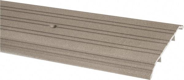 Pemko - 72" Long x 5" Wide x 1/2" High, Saddle Threshold - Gray PemKote Skid Resistant Surface - A1 Tooling