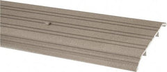 Pemko - 72" Long x 5" Wide x 1/2" High, Saddle Threshold - Gray PemKote Skid Resistant Surface - A1 Tooling