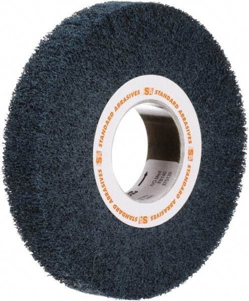 Standard Abrasives - 12 Inch Diameter Aluminum Oxide Unmounted Flap Wheel - 5 Inch Hole, 2 Inch Wide, Density 7, Non Woven, Very Fine Grade, 2,500 Max RPM - A1 Tooling