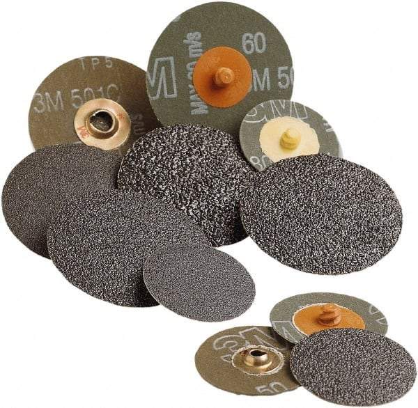 Standard Abrasives - 7" Diam 5/8-11 Threaded Hole 36 Grit Fiber Disc - Very Coarse Grade, Zirconia Alumina, 8,600 Max RPM, Series Z - A1 Tooling