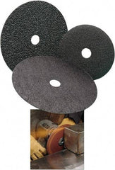 Standard Abrasives - 7" Diam 7/8" Hole 36 Grit Fiber Disc - Very Coarse Grade, Zirconia Alumina, 8,600 Max RPM, Series Z - A1 Tooling