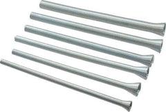 General - 1/4 to 5/8" Capacity, 6 Piece Spring-Type Tube Bender Set - Works on Copper - A1 Tooling