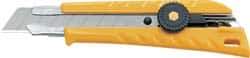 Olfa - Snap Utility Knife - Yellow Plastic Handle - A1 Tooling