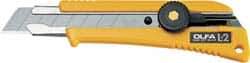 Olfa - Snap Utility Knife - Yellow Plastic Handle - A1 Tooling