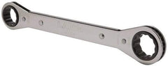 Lang - 13/16" x 7/8" 12 Point Ratcheting Box Wrench - Double End, 9-1/4" OAL, Steel - A1 Tooling